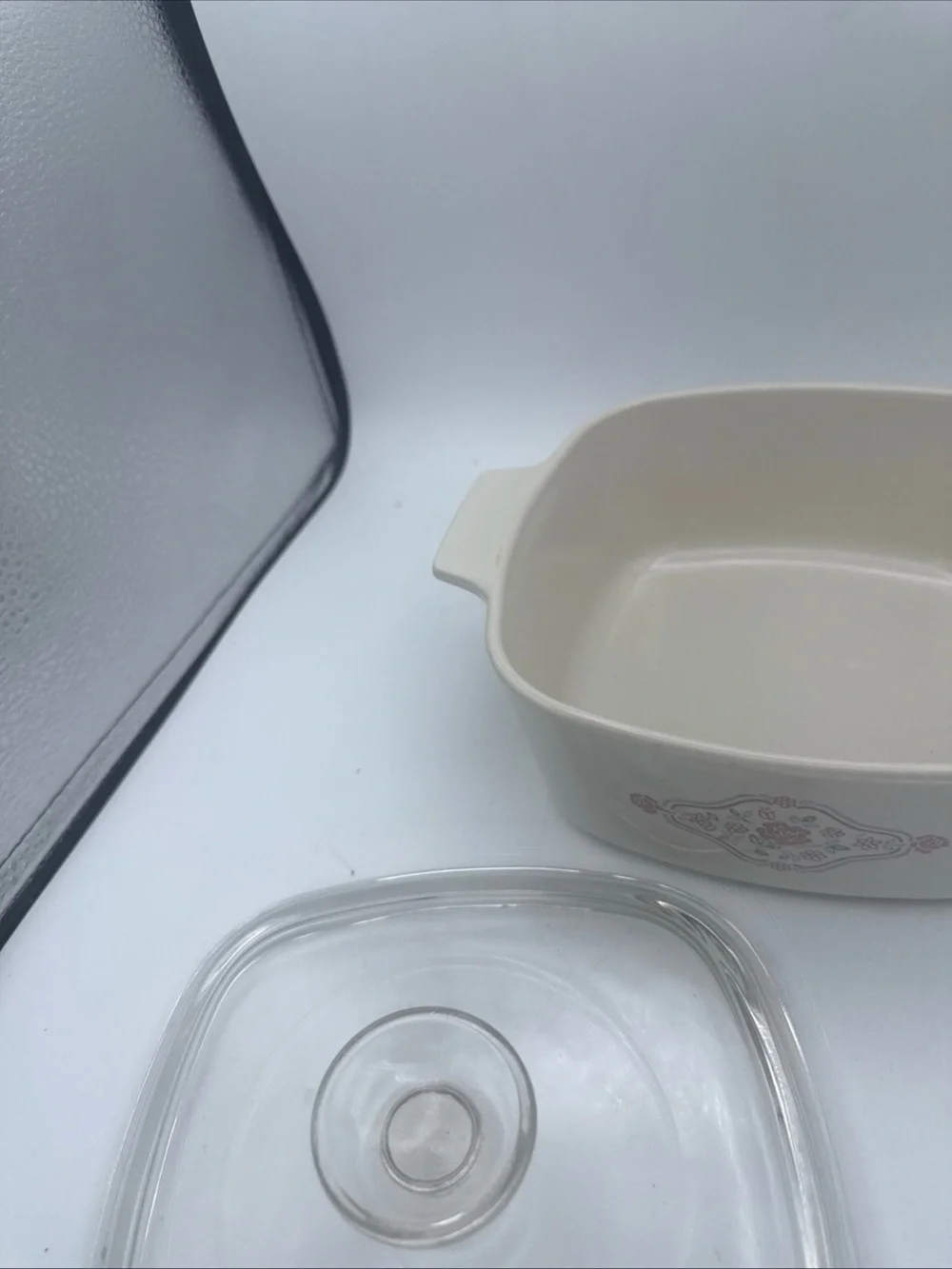 VTG 90’sCorning Ware English Breakfast Pattern Casserole Dish 1.5L  A 1 1/2 B